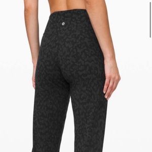 Lululemon Athletica Black Patterned Leggings